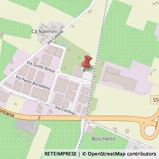 Mappa Via Guido Rossa, 12/C, 41057 Spilamberto, Modena (Emilia Romagna)