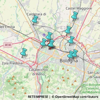 Mappa Via della Viola, 40133 Bologna BO, Italia (3.20182)