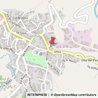 Mappa Via Salvo D'Acquisto, 42034 Casina RE, Italia, 42034 Casina, Reggio nell'Emilia (Emilia Romagna)