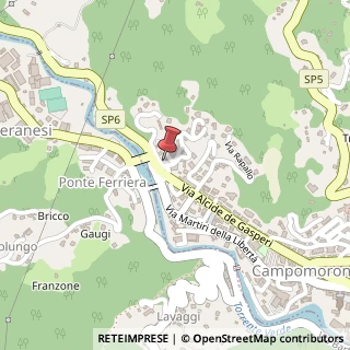 Mappa Via Villa Berrone, 4, 16014 Campomorone, Genova (Liguria)