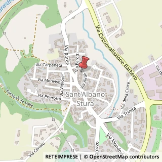 Mappa Via Perotti, 12, 12040 Sant'Albano Stura, Cuneo (Piemonte)