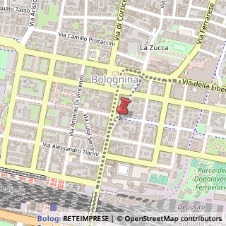 Mappa Via Ferrarese, 3, 40128 Bologna, Bologna (Emilia Romagna)