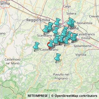 Mappa Via San Michele, 42014 Castellarano RE, Italia (11.506)