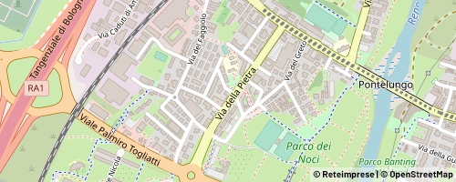 Mappa Bologne