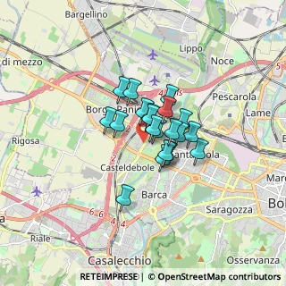 Mappa Via de Balzac Honorè, 40132 Bologna BO, Italia (0.979)