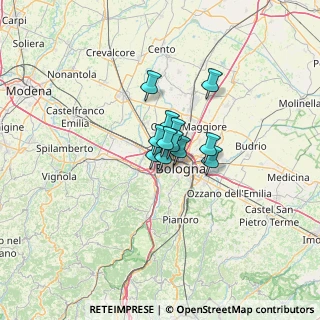 Mappa Via del Greto, 40132 Bologna BO, Italia (5.82)