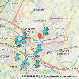 Mappa Via Gabriele D'Annunzio, 40127 Bologna BO, Italia (2.34867)