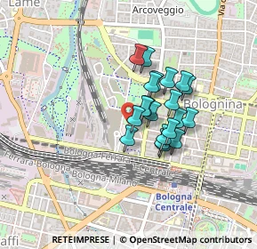 Mappa Via Domenico Svampa, 40100 Bologna BO, Italia (0.3)