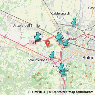 Mappa Olmetola - Bologna, 40132 Bologna BO, Italia (3.29818)