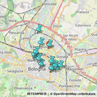 Mappa Via Stalingrado, 40129 Bologna BO, Italia (1.676)