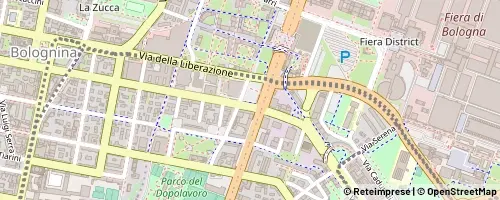 Mappa Bologne