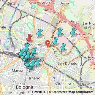 Mappa Via Stalingrado, 40129 Bologna BO, Italia (1.0655)