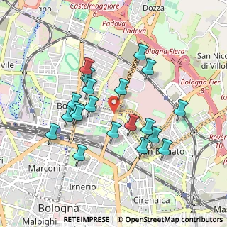 Mappa Via Stalingrado, 40129 Bologna BO, Italia (0.8675)