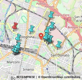 Mappa Via Stalingrado, 40129 Bologna BO, Italia (0.907)