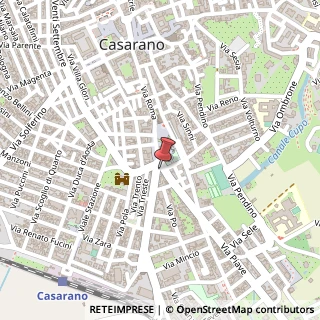 Mappa Piazza Umberto Umberto I, 45, 73042 Casarano, Lecce (Puglia)