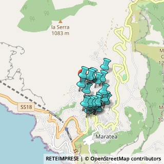 Mappa Contrada Santa Maria, 85046 Maratea PZ, Italia (0.68462)