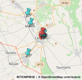 Mappa Via Giovanni Pascoli, 73042 Casarano LE, Italia (1.61455)