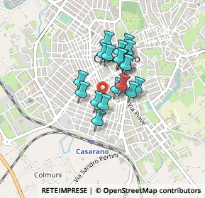 Mappa Viale Stazione 1^ Traversa, 73042 Casarano LE, Italia (0.3105)