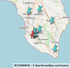 Mappa SP 262, 73042 Casarano LE, Italia (13.4)