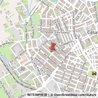 Mappa Via Giovanni Pascoli, 112, 73042 Casarano, Lecce (Puglia)