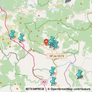 Mappa SP46, 85040 Castelluccio Superiore PZ, Italia (6.24455)