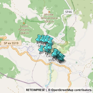 Mappa Strada Provinciale 46 della Peschiera, 85040 Castelluccio Superiore PZ, Italia (0.5885)