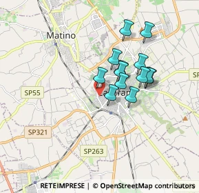 Mappa Via M D'Azeglio, 73042 Casarano LE, Italia (1.47)