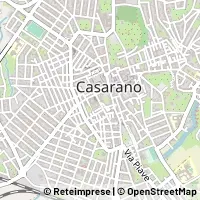 Mapa Casarano