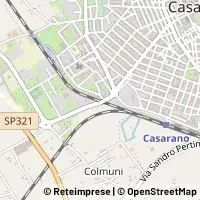 Mapa Casarano