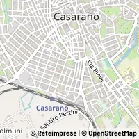 Mapa Casarano