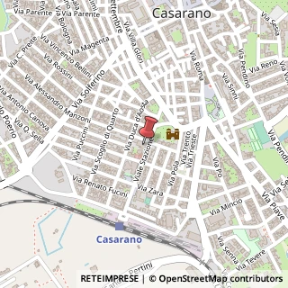 Mappa Viale Stazione, 32, 73042 Casarano, Lecce (Puglia)