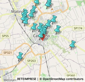 Mappa Via IV Novembre, 73042 Casarano LE, Italia (2.058)