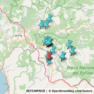 Mappa Rione Enel, 85040 Castelluccio Inferiore PZ, Italia (5.029)