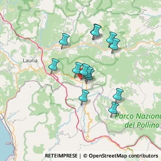 Mappa Castelluccio inf, 85040 Castelluccio Inferiore PZ, Italia (6.62077)