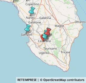 Mappa Contrada Ceneri, 73042 Casarano LE, Italia (30.48579)