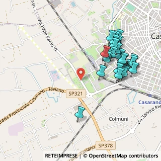 Mappa Via Intercomunale Casarano-Matino, 73042 Casarano LE, Italia (0.58571)
