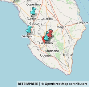 Mappa Via Intercomunale Casarano-Matino, 73042 Casarano LE, Italia (30.48263)