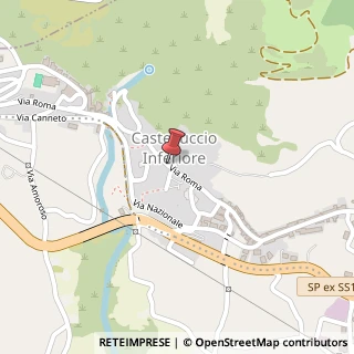 Mappa Via roma 476, 85040 Castelluccio Inferiore, Potenza (Basilicata)