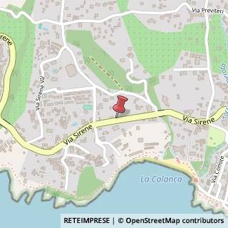 Mappa Via sirene, 84040 Camerota, Salerno (Campania)