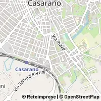Kaart Casarano