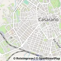 Mapa Casarano