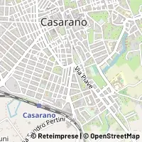 Mapa Casarano