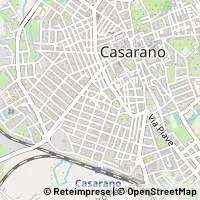 Kaart Casarano