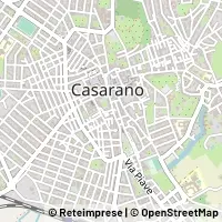 Kaart Casarano