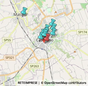 Mappa Via Corso XX Settembre, 73042 Casarano LE, Italia (0.93273)