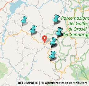 Mappa SS 388 del Tirso e del Mandrolisai, 08030 Atzara NU (5.9525)