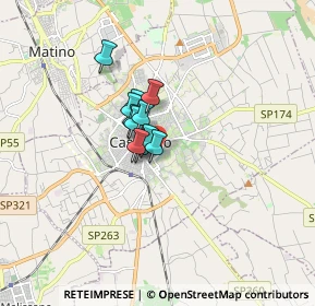 Mappa Via Volturno, 73042 Casarano LE, Italia (0.95727)