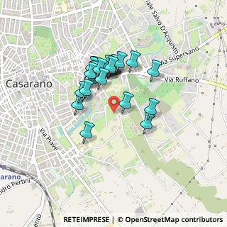 Mappa Via Maggia, 73042 Casarano LE, Italia (0.38519)