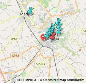 Mappa Via Poerio angolo, 73042 Casarano LE, Italia (1.20182)