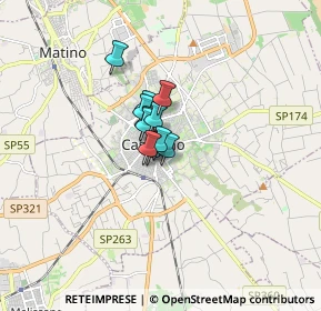 Mappa Via Sinni, 73042 Casarano LE, Italia (0.78727)